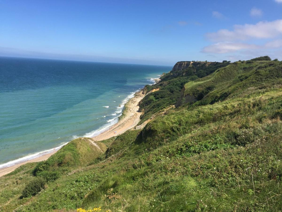 Maison Proche Omaha Beach Vue Imprenable Sur Haras Etreham Exterior foto